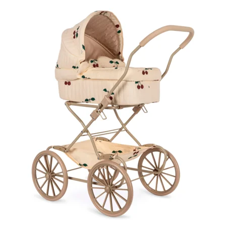 Konges Sløjd Puppenwagen, ma grande cerise glitter