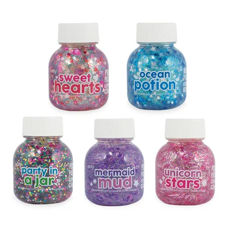 Ooly glitterlim med pensel