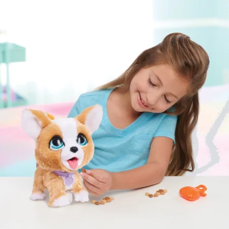 FurReal Poop-A-Lot corgi, 23 cm