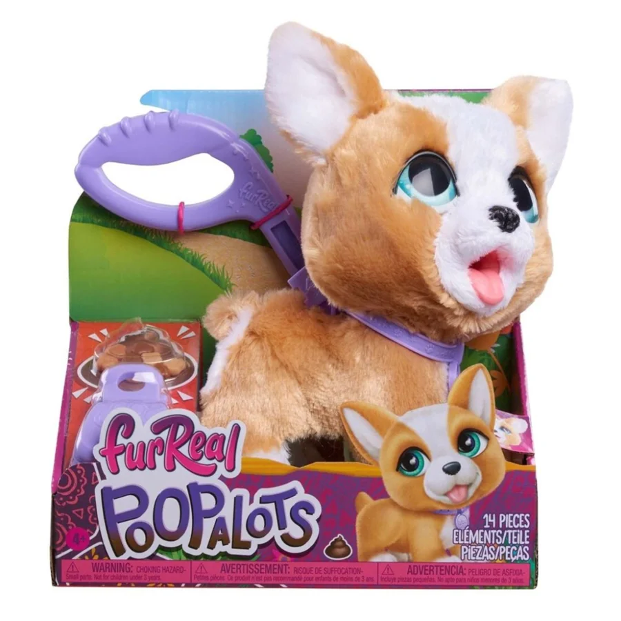FurReal Poop-A-Lot corgi, 23 cm