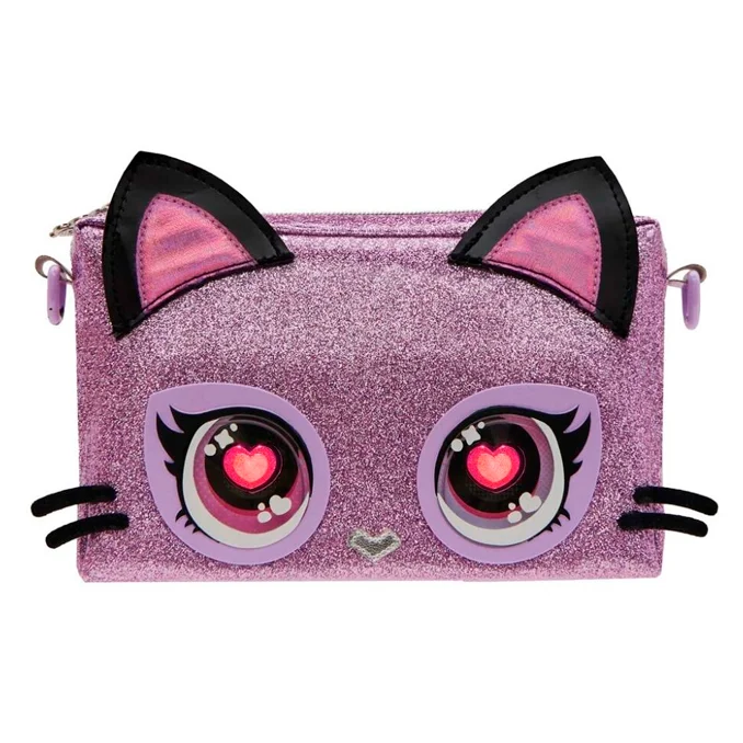 Purse Pets Glitzer-Handtasche, Katze