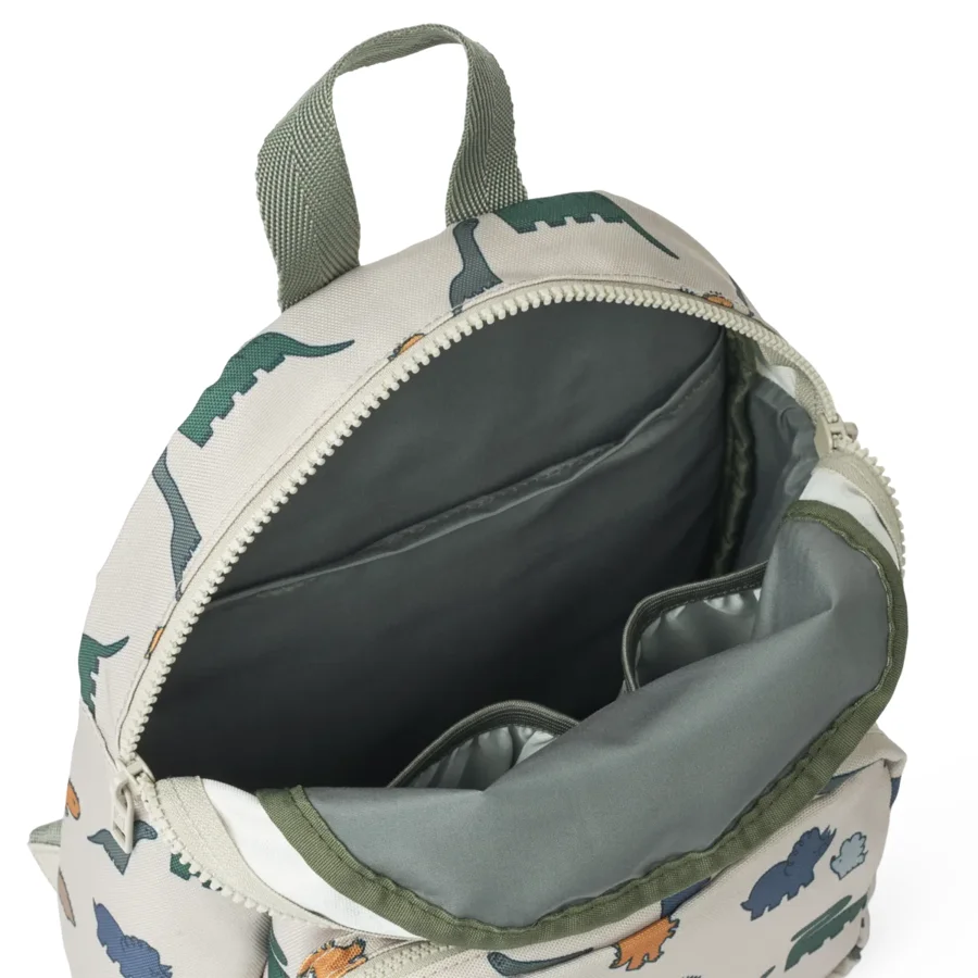 Rucksack, dinosaurs/mist, Liewood 
