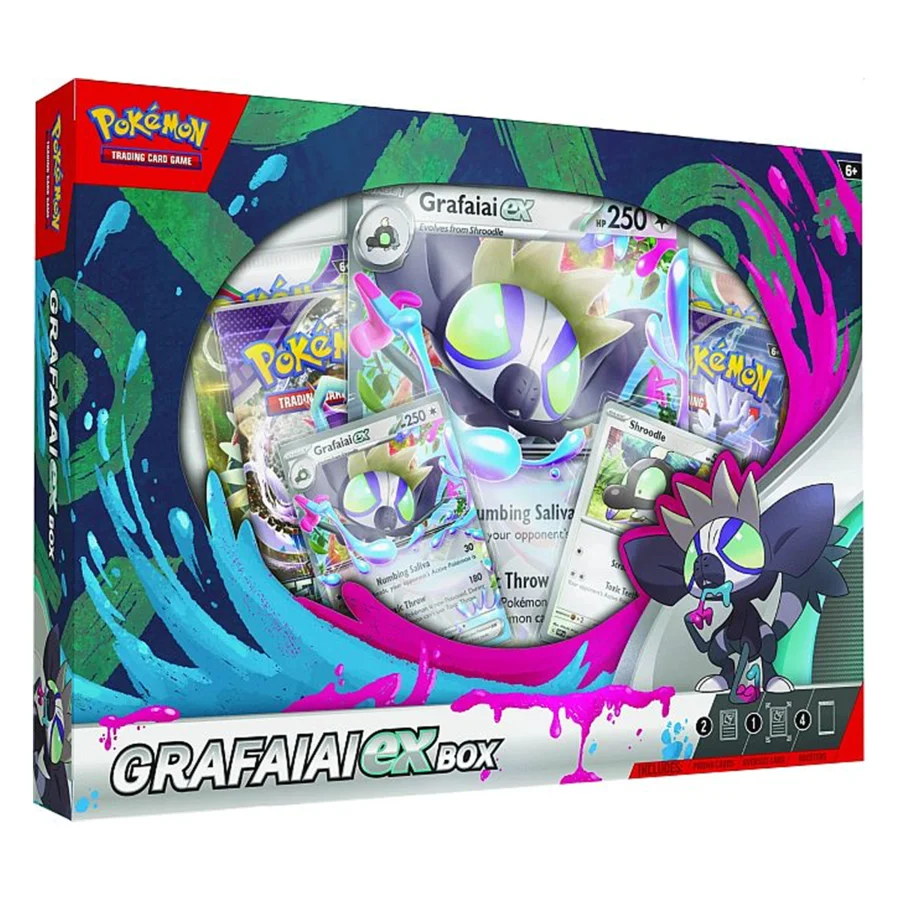 Poke Grafaiai ex box, Pokemon 