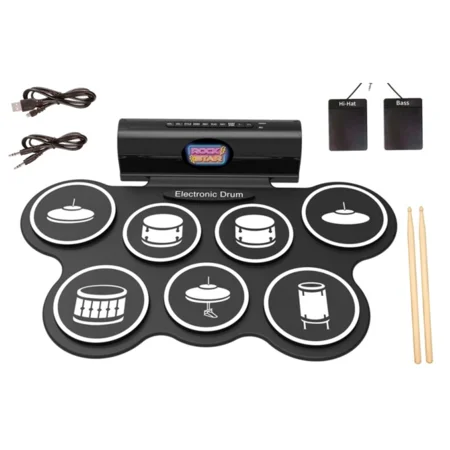 Zusammen faltbares Drumset