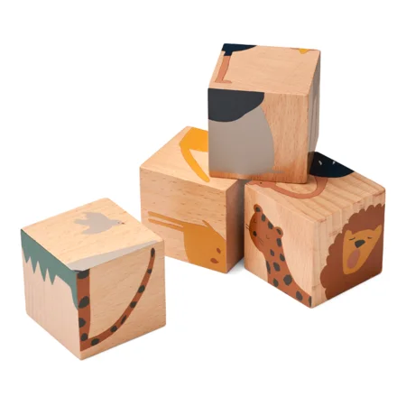 Liewood Aage Holzpuzzle, all together/nature