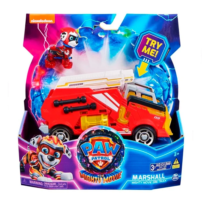 Paw Patrol Movie 2 Marshall mit Feuerwehrauto 