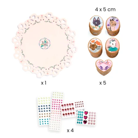 Djeco DIY, 5 Minidosen