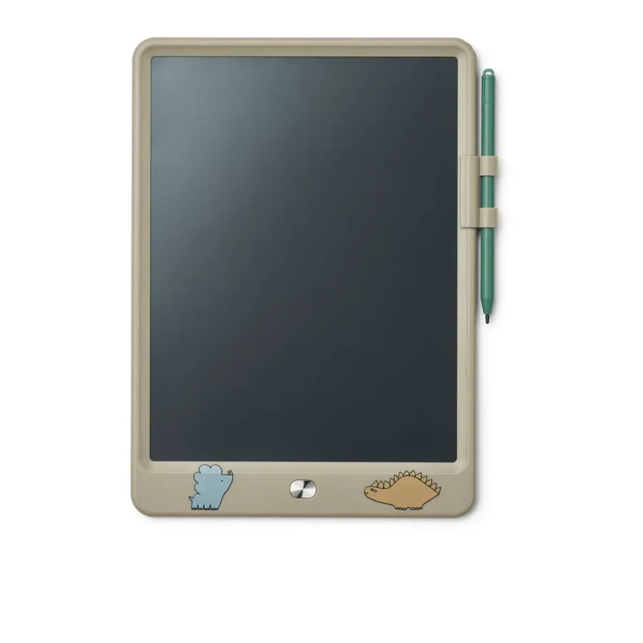 Liewood Zora LCD-Zeichentafel, dinosaurs/mist