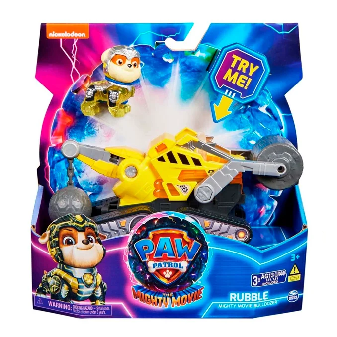 Paw Patrol Movie 2 Rubble mit Bulldozer