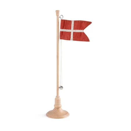 Sebra Fødselsdags bordflag i træ