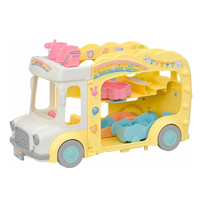 Sylvanian Families Rainbow fun Kindergarten-Bus