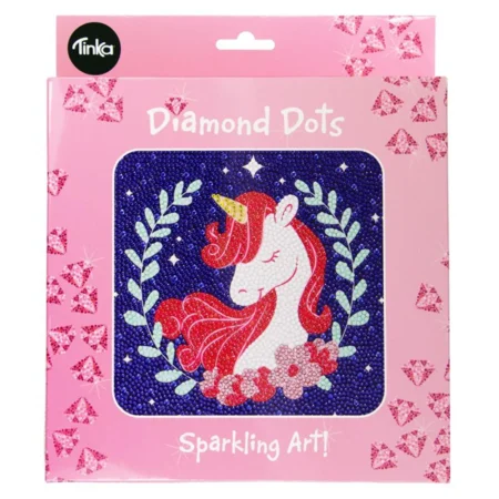 Tinka Diamond Dots Einhorn, lila