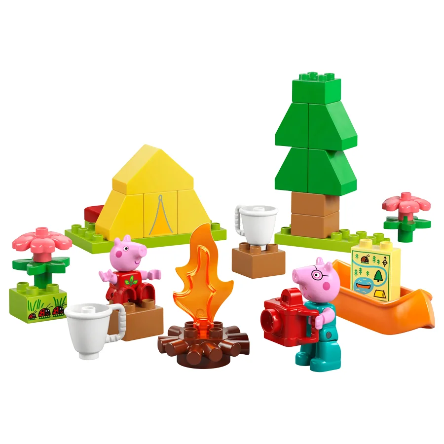 LEGO® duplo, Peppa Pig auf Campingausflug