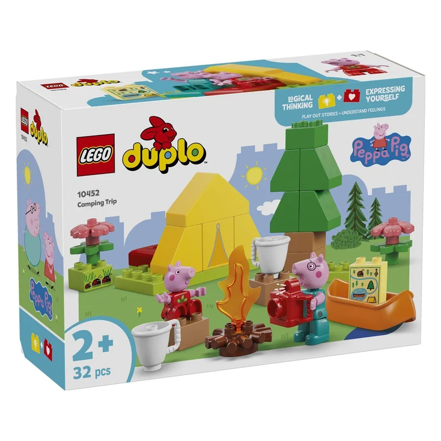 LEGO® duplo, Peppa Pig auf Campingausflug