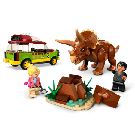LEGO JURASSIC PARK Triceratops-Forschung