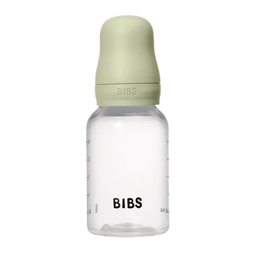 BIBS Babyflasche 150 ml, slow flow, Sage