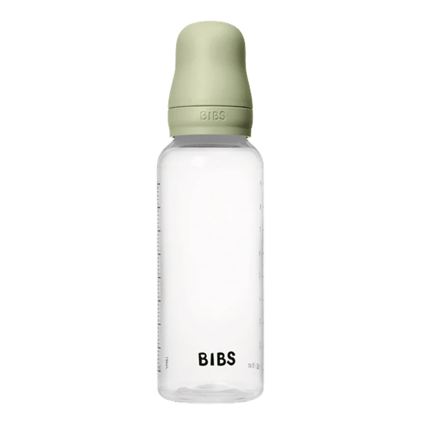 BIBS Babyflasche 270 ml, medium flow, Sage