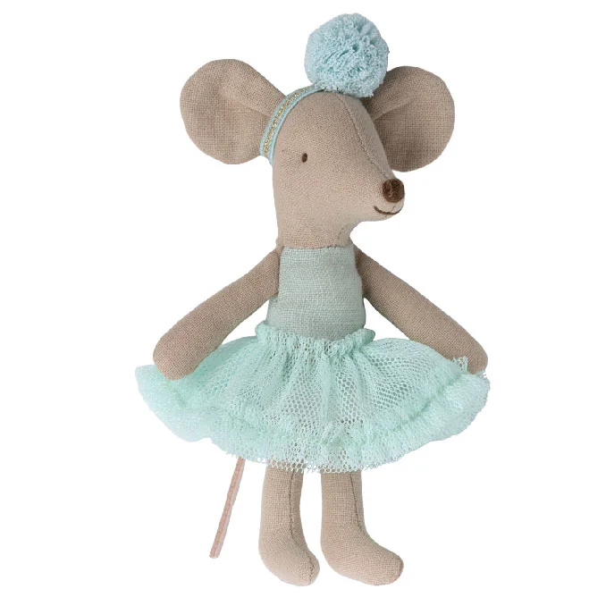Maileg Ballerina Maus, kleine Schwester - mint