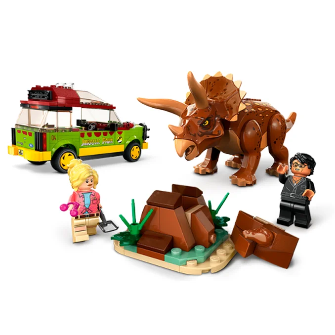 LEGO JURASSIC PARK Triceratops-Forschung