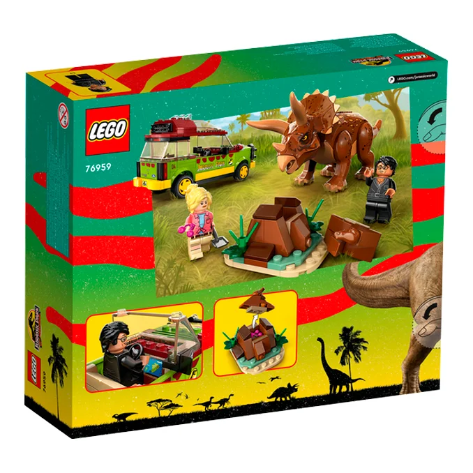 LEGO JURASSIC PARK Triceratops-Forschung