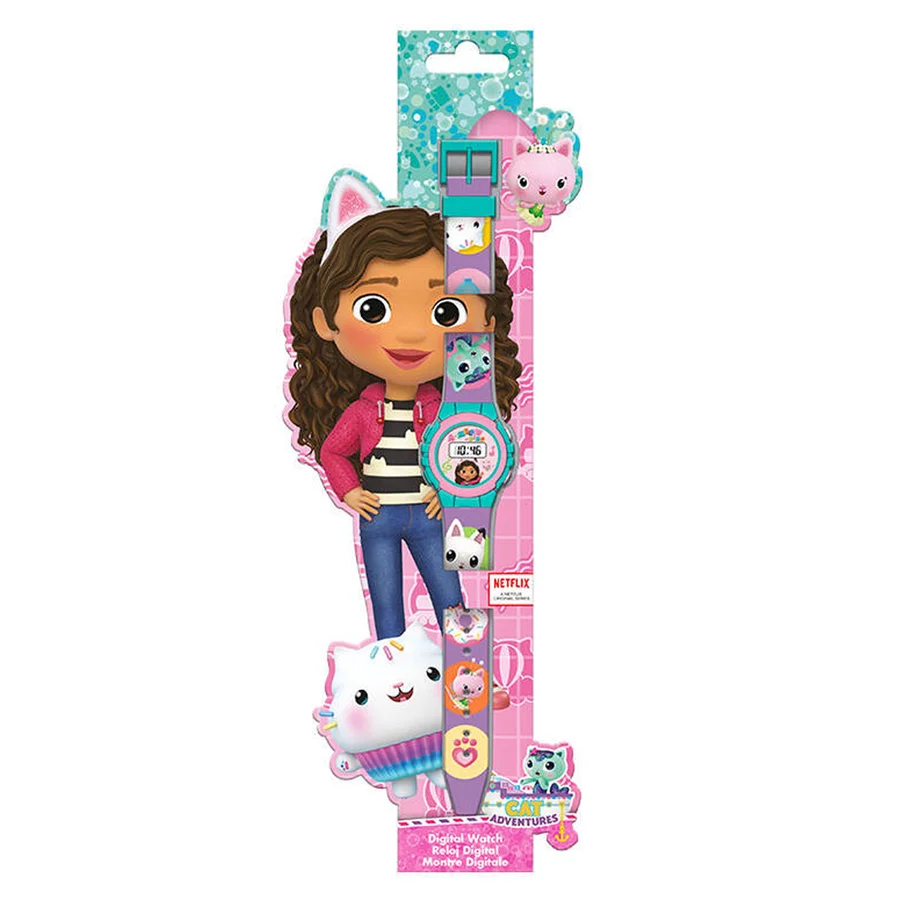 Gabby´s Dollhouse digitale Armbanduhr