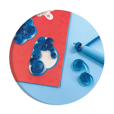 SES Creative Bastelset Karten mit Quilling