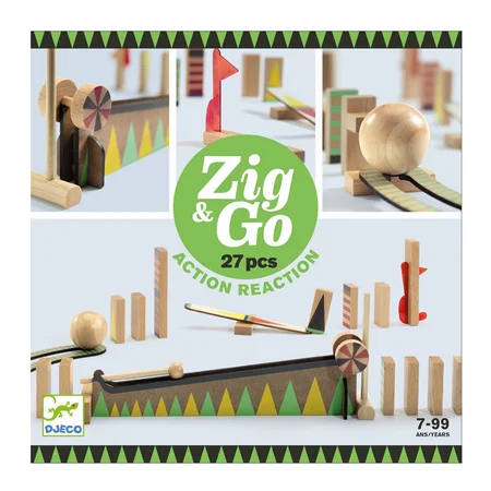 Djeco Zig & Go bane, 27 dele