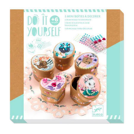 Djeco DIY, 5 Minidosen