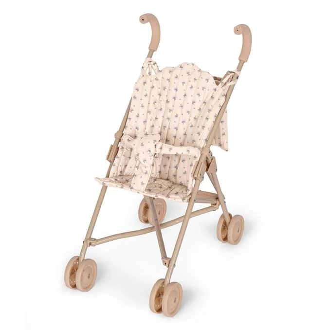 Konges Sløjd Puppenbuggy "Doll Stroller", point bleu butter
