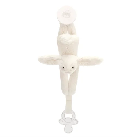 Jellycat suttesnor, bashful kanin - creme