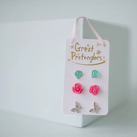Great Pretenders 3 øreringe, Boutique Rose