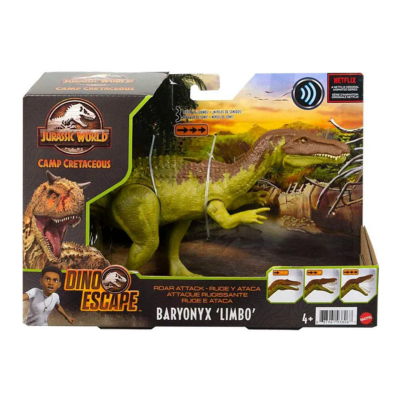 Jurassic World roar attack, Baryonyx Limbo