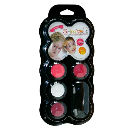 Grim Tout Schminkpalette, 4 Farben - Schmetterlinge und Feen
