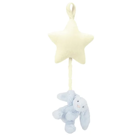 Jellycat bamse, Bashful kanin spilledåse lyseblå