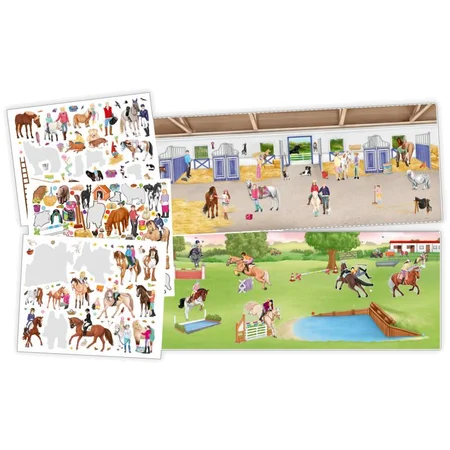 Create your Happy Horses Aktivitetsbog m/stickers
