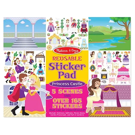 Melissa and Doug Activity-Set mit Vinylstickern "Prinzessin"