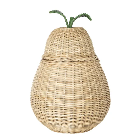 Ferm Living geflochtener Korb, Birne