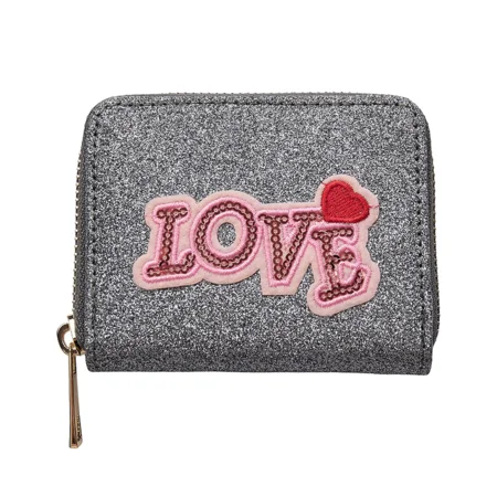 Portemonnaie "Love", silber, Sofie Schnoor 