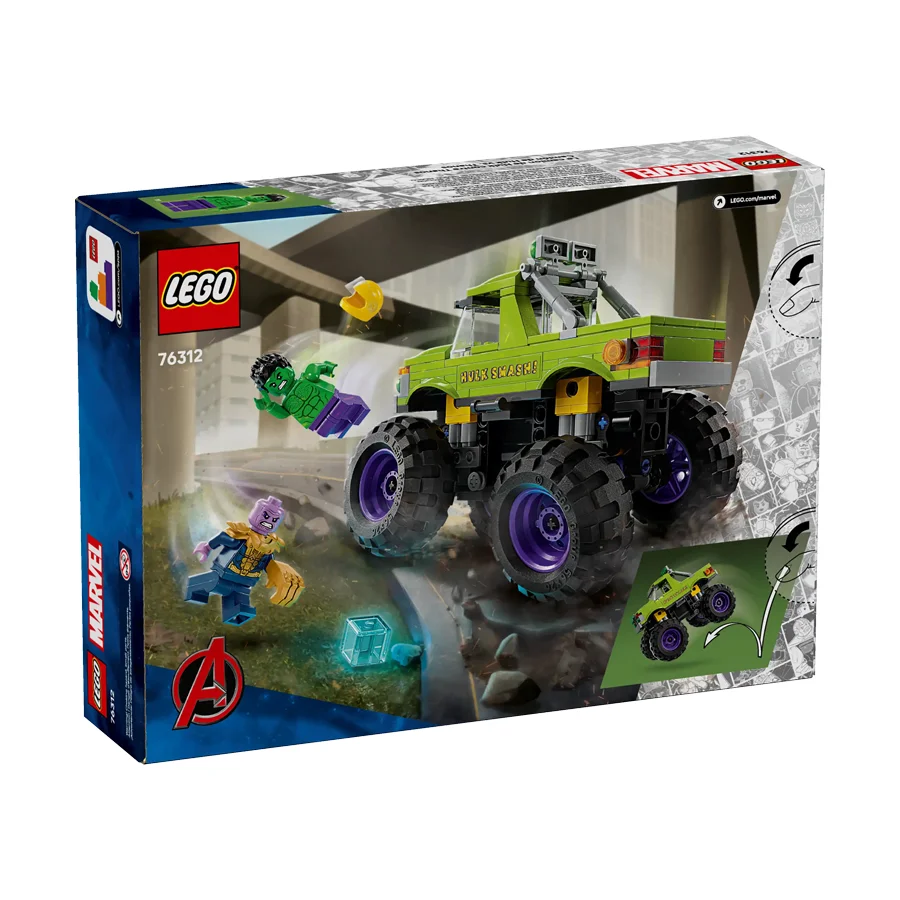 LEGO® Marvel, Hulk-truck gegen Thanos