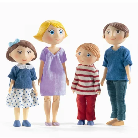 Djeco dukkehusfamilie, Gaspard og Romy