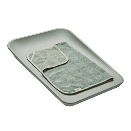 Leander Topper für Wickelauflage Organic, Sage Green
