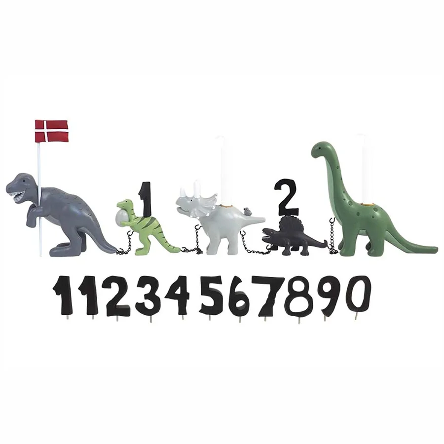 Kids by Friis Geburtstagszug "Dinosaurier"