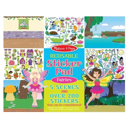 Melissa and Doug Activity-Set mit Vinylstickern "Feen"