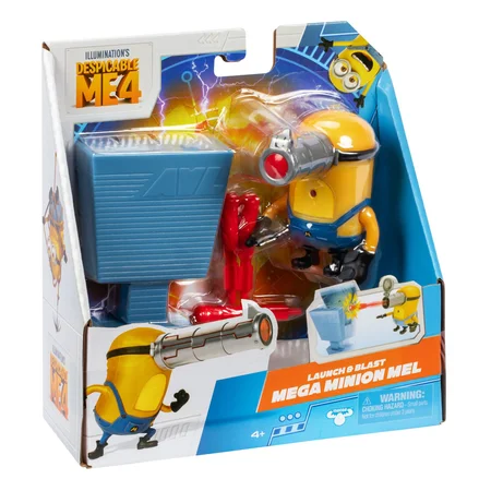 Scary Me 4, Minion Action Figur Mel 10 cm