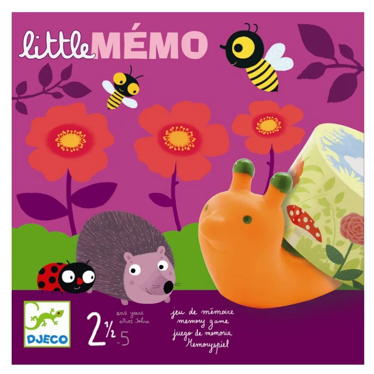 Djeco Memoryspiel für Kleinkinder, Tiere