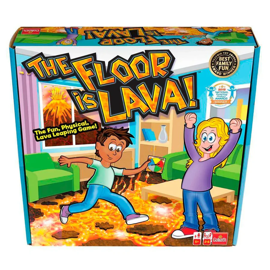 Der Boden ist Lava-Spiel