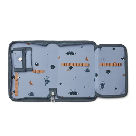 Federtasche, space blue fog, Liewood 