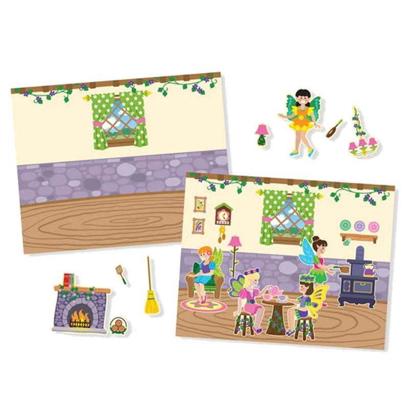 Melissa and Doug Activity-Set mit Vinylstickern "Feen"