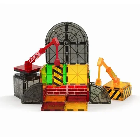 Magna-Tiles Magnetbausteine Baustelle, 32 Teile