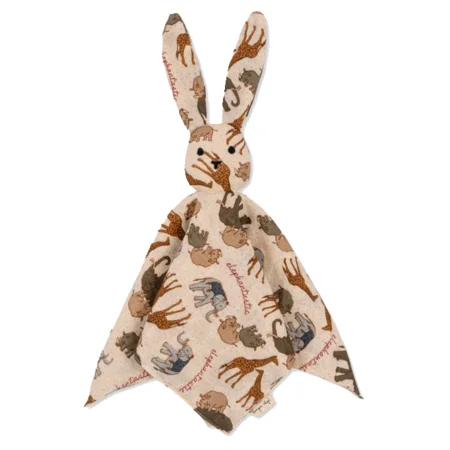 Konges sløjd Schnuffeltuch Sleepy Rabbit, elephantastic